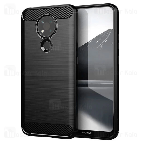 قاب محافظ ژله ای Nokia 3.4 Fiber Carbon Rugged Armor Case