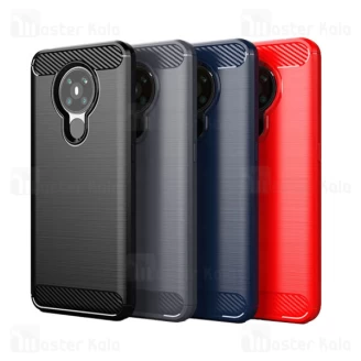 قاب فیبر کربنی نوکیا Nokia 5.3 Rugged Armor Fiber Carbon