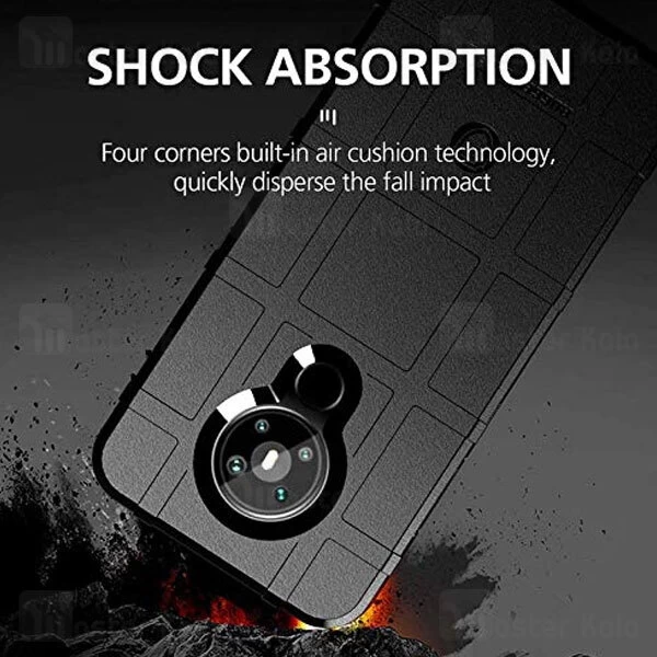 قاب محافظ ژله ای نوکیا Nokia 5.3 Rugged Shield Case