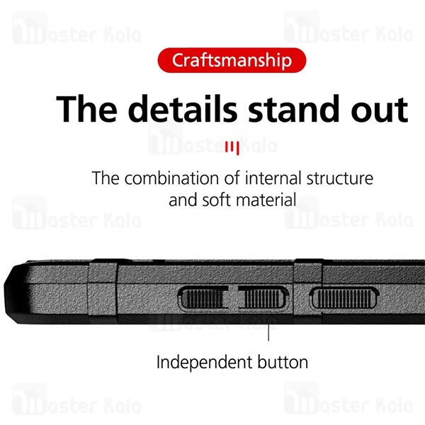 قاب محافظ ژله ای Nokia 5.4 Rugged Shield TPU Protective Case