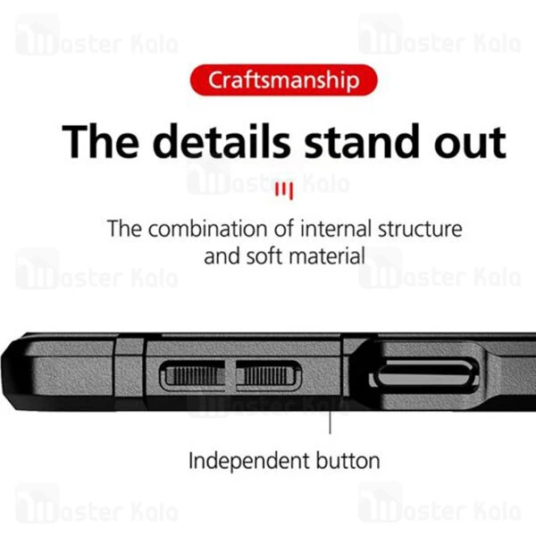 قاب محافظ ژله ای Nokia G10 / G20 / 6.3 Rugged Shield TPU Protective Case