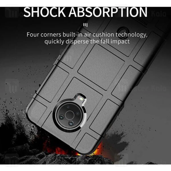 قاب محافظ ژله ای Nokia G10 / G20 / 6.3 Rugged Shield TPU Protective Case