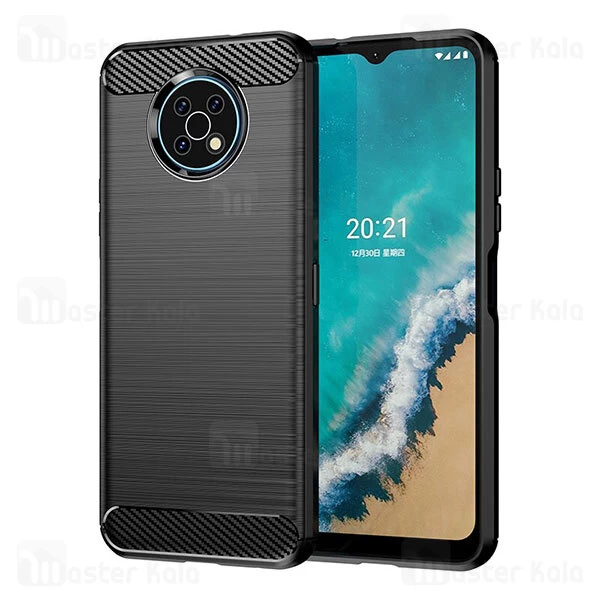 قاب محافظ ژله ای Nokia G50 Fiber Carbon Rugged Armor Case