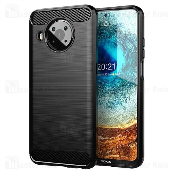 قاب محافظ ژله ای Nokia X10 / X20 Fiber Carbon Rugged Armor Case