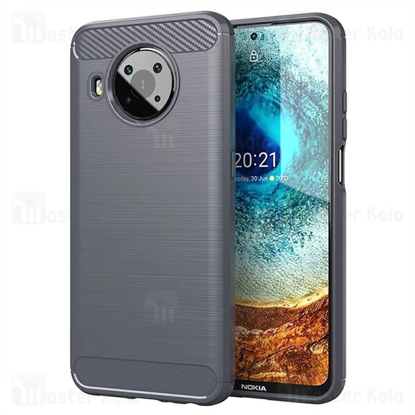 قاب محافظ ژله ای Nokia X10 / X20 Fiber Carbon Rugged Armor Case