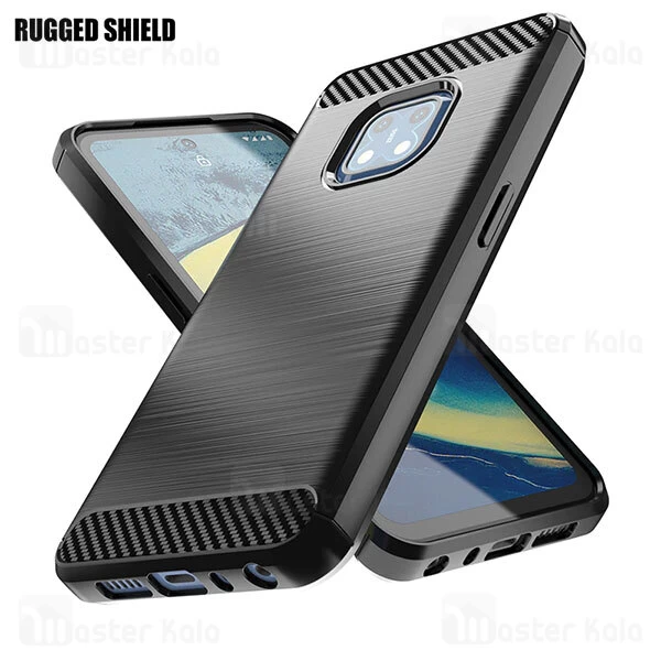 قاب محافظ ژله ای Nokia XR20 Fiber Carbon Rugged Armor Case