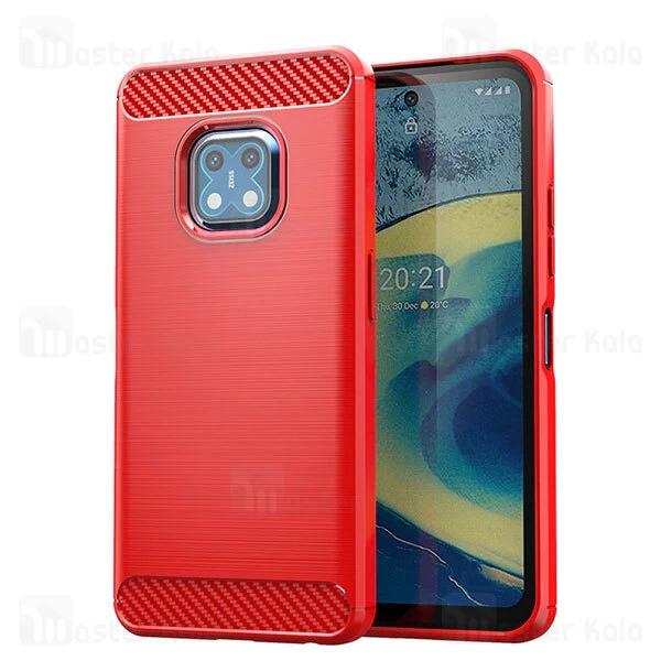 قاب محافظ ژله ای Nokia XR20 Fiber Carbon Rugged Armor Case