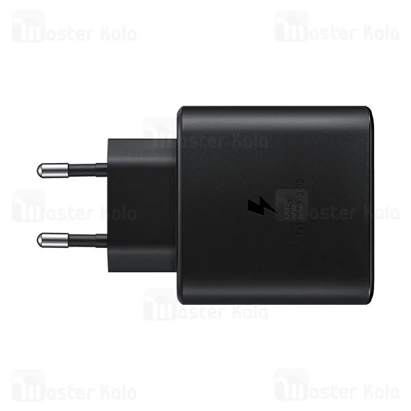 شارژر اصلی سوپر فست شارژ سامسونگ Samsung EP-TA845 Travel Adapter Charger EU توان 45 وات با کابل