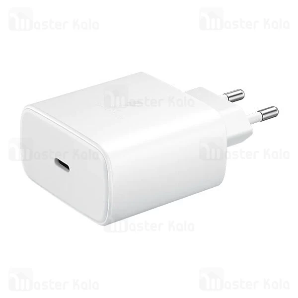 شارژر اصلی سوپر فست شارژ سامسونگ Samsung EP-TA845 Travel Adapter Charger EU توان 45 وات با کابل