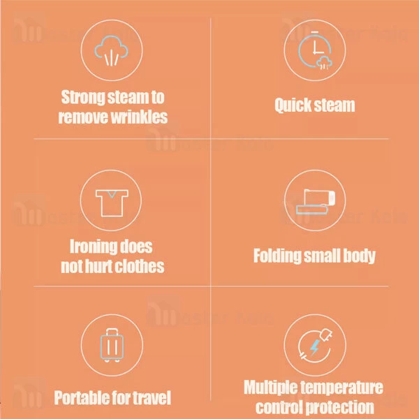 اتو بخار Xiaomi Lofans GT-313W Portable Steamer Ironing Machine 1000W