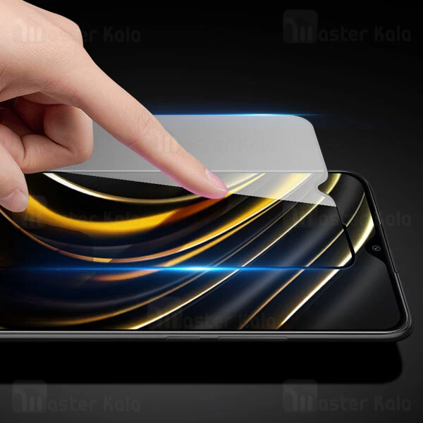 گلس تمام صفحه تمام چسب مانکی Xiaomi Redmi Note 8 Pro / 9T / Poco M3 Monkey Glass