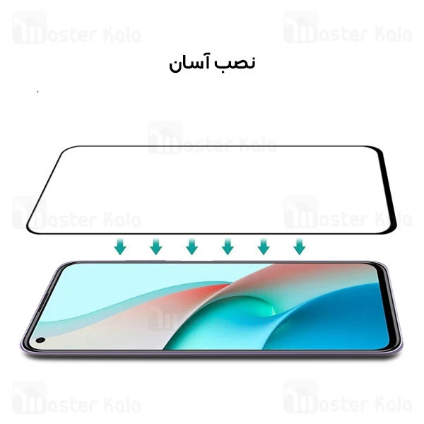 گلس تمام صفحه تمام چسب مانکی Xiaomi Redmi Note 9 5G / Note 9T Monkey Premium Glass