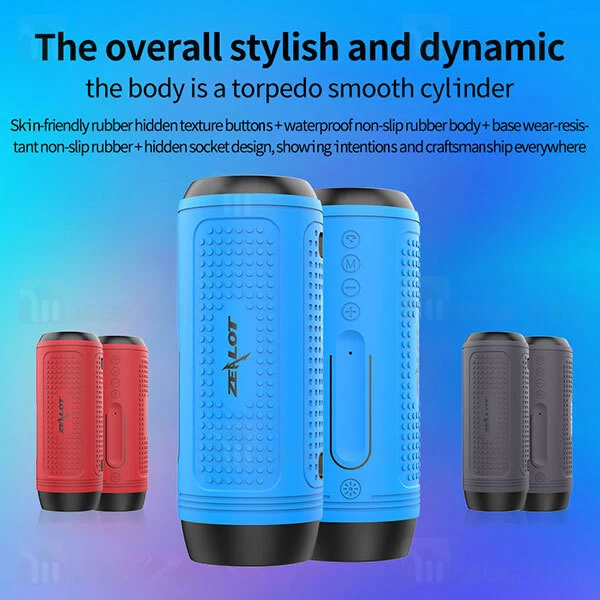اسپیکر بلوتوث Zealot A1 Sport Music Outdoor Speaker 5W
