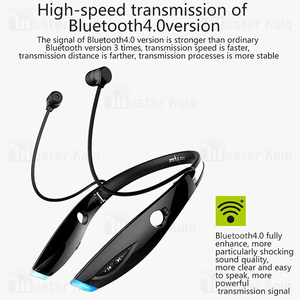 هندزفری بلوتوث گردنی Zealot H1 Wireless Stereo Headset
