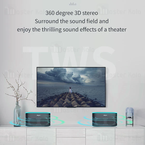 اسپیکر بلوتوث زیلوت Zealot Z2 Touch Panel TWS Wireless Speaker توان 3 وات رم و فلش خور