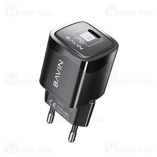 شارژر دیواری Bavin PC251Y PD 20W Fast Charger EU