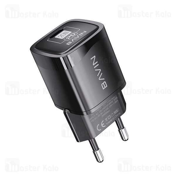 شارژر دیواری Bavin PC251Y PD 20W Fast Charger EU