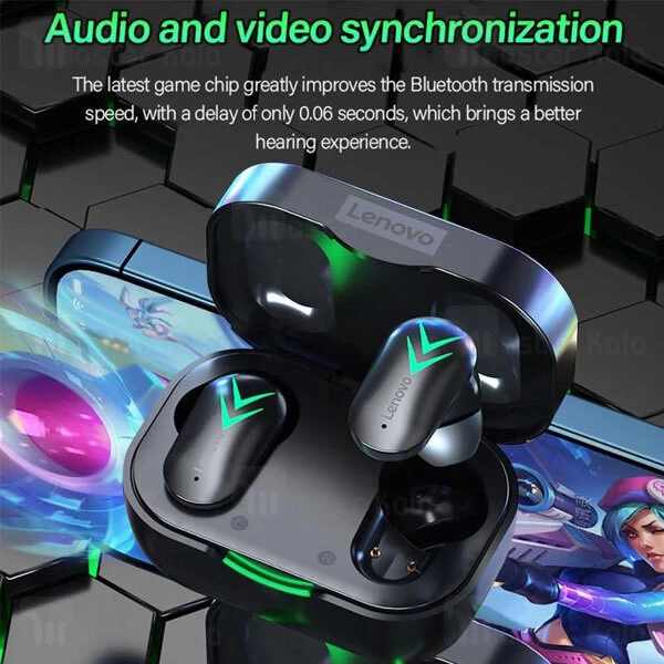 هندزفری بلوتوث دوگوش لنوو Lenovo XT82 True Wireless Earbuds