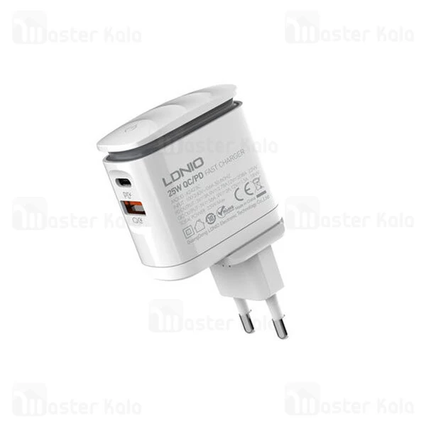 Buy-Price-LDNIO-2423C-25W-Fast-Wall-Charger-With-Night-Lamp-PD-QC-30-1