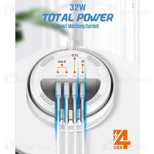 Buy-Price-LDNIO-AW003-Desktop-Wireless-Charger-1USB-C-3USB-A-32W-07