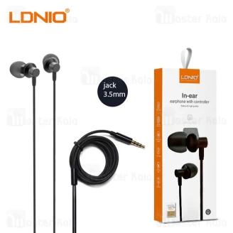 هندزفری سیمی الدینیو LDNIO HP06 In-Ear Earphone With Controller 3.5mm