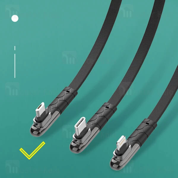 کابل میکرو الدینیو LDNIO LS581 Micro Fast Charging Data Cable طول 1 متر و شدت جریان 2.4 آمپر