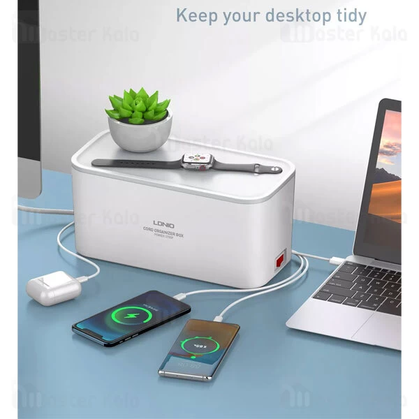 چند راهی برق الدینیو LDNIO SN5309 Defender دارای 3 پورت