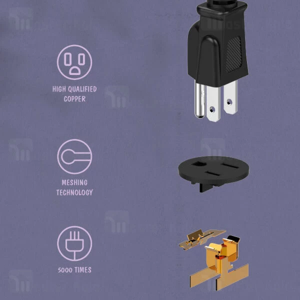 LDNIO-SU8440-US-Power-Strip-High-Power-34.5W-3USB-A-1USB-C-8US-Outlets11