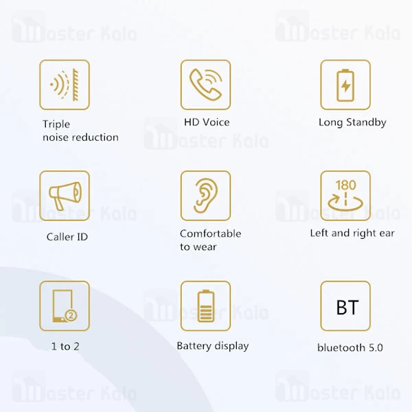 هندزفری بلوتوث Lenovo BH2 Earhook Earphone