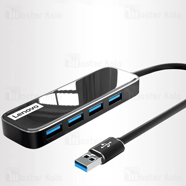 هاب 4 پورت لنوو  Lenovo EA04 4 in 1 HUB USB 3.0