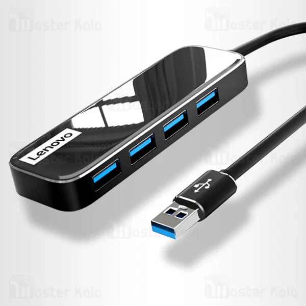 هاب 4 پورت لنوو  Lenovo EA04 4 in 1 HUB USB 3.0