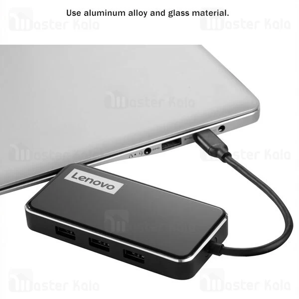 هاب 6 پورت لنوو Lenovo EV06 Multifunctional Type C Hub