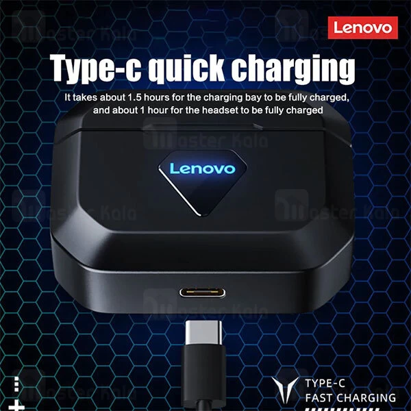 هندزفری بلوتوث Lenovo Thinkplus GM6 Live Pods True Wireless Earbuds