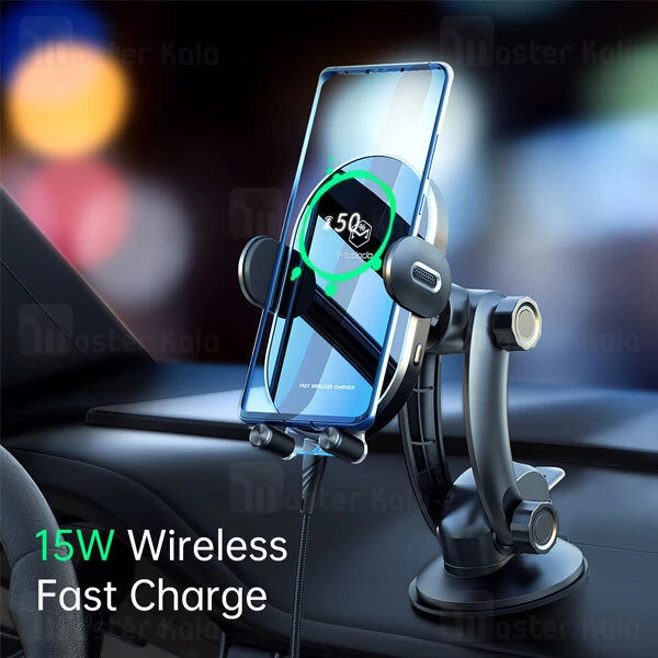 هولدر و شارژر وایرلس چند کاره هوشمند مک دودو Mcdodo CH-7620 Intelligent Air Mount توان 15 وات
