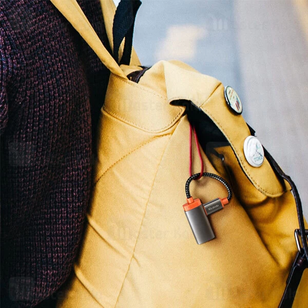 کابل تبدیل لایتنینگ اتصال همزمان هندزفری و شارژر مک دودو Mcdodo CA-0490 Dual Lightning Adapter