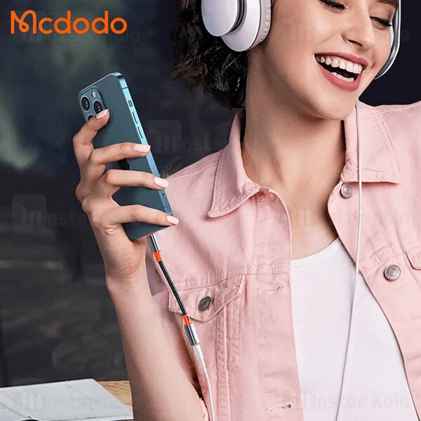 تبدیل لایتنینگ به پورت AUX مک دودو Mcdodo CA-0790 Lightnin to DC3.5mm Female Audio Cable Adapter