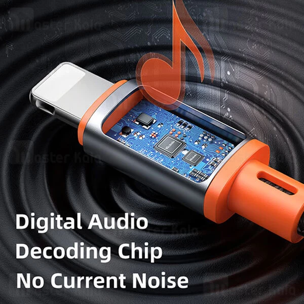 تبدیل لایتنینگ به پورت AUX مک دودو Mcdodo CA-0790 Lightnin to DC3.5mm Female Audio Cable Adapter