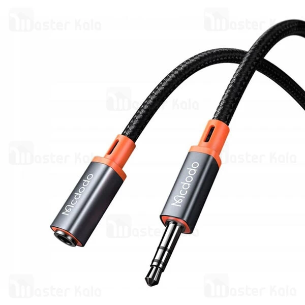 کابل افزایش طول صدا AUX مک دودو Mcdodo CA-0800 3.5mm AUX Jack to 3.5mm AUX Port Cable طول 1.2 متر