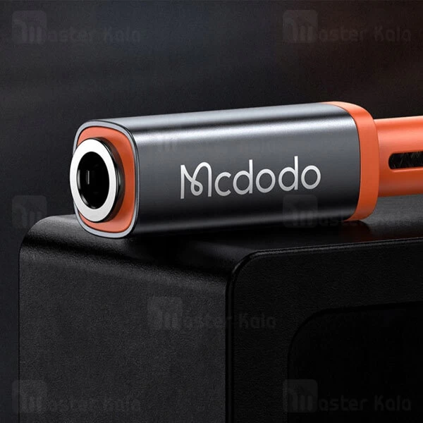 کابل افزایش طول صدا AUX مک دودو Mcdodo CA-0800 3.5mm AUX Jack to 3.5mm AUX Port Cable طول 1.2 متر