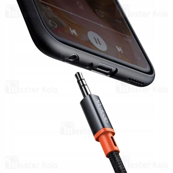 کابل افزایش طول صدا AUX مک دودو Mcdodo CA-0800 3.5mm AUX Jack to 3.5mm AUX Port Cable طول 1.2 متر
