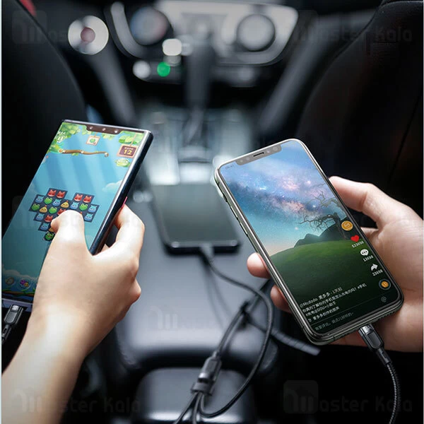 کابل سه سر مک دودو Mcdodo CA-0930 3 In 1 Super Fast Charging Cable توان 66 وات طول 1.2 متر