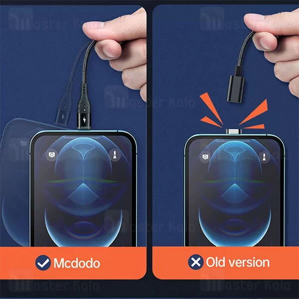 کابل آیفونی Mcdodo CA-8850 Magnetic Pro Type-C To Lightning 20W PD Data Cable