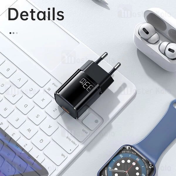 شارژر دیواری مک دودو Mcdodo CH-0081 GaN PD Type C Mini Charger توان 33 وات