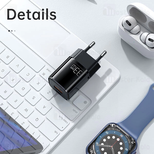 شارژر دیواری مک دودو Mcdodo CH-0151 GAN PD Type C USB  توان 33 وات