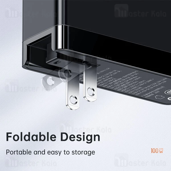 آداپتور سه پورت چندکاره مک دودو Mcdodo CH-8101 Convertible Travel Adapter Gan توان 100وات