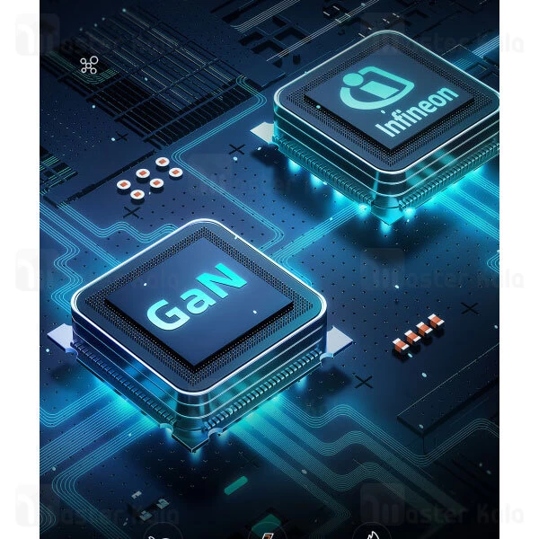 آداپتور سه پورت چندکاره مک دودو Mcdodo CH-8101 Convertible Travel Adapter Gan توان 100وات