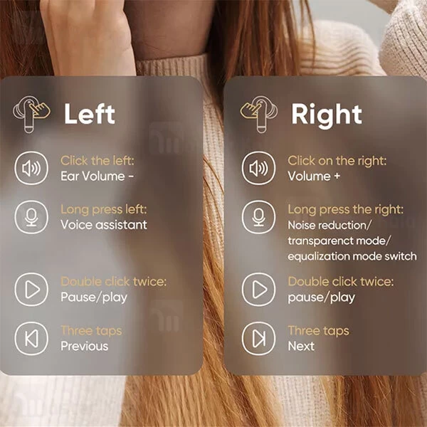 هندزفری بلوتوث Mcdodo HP-801 ANC ENC Wireless Earbuds