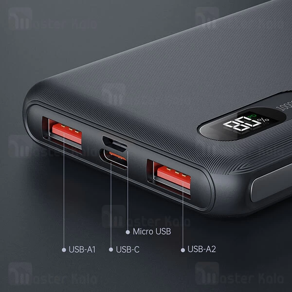 پاوربانک 10000 فست شارژ مک دودو Mcdodo MC-6041 Fast Charging Dual USB A Type C PD QC توان 22.5 وات