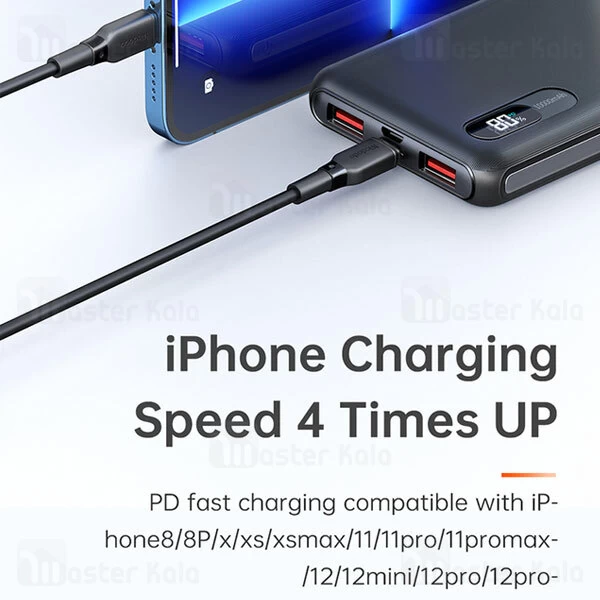 پاوربانک 10000 فست شارژ مک دودو Mcdodo MC-6041 Fast Charging Dual USB A Type C PD QC توان 22.5 وات