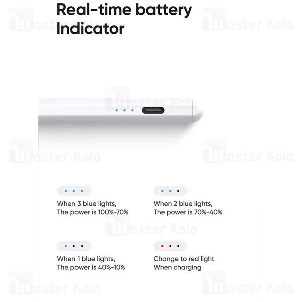 قلم لمسی مک دودو Mcdodo PN-8920 Stylus Pen for Apple iPad and iPad Pro Magnetic Active مناسب آیپد